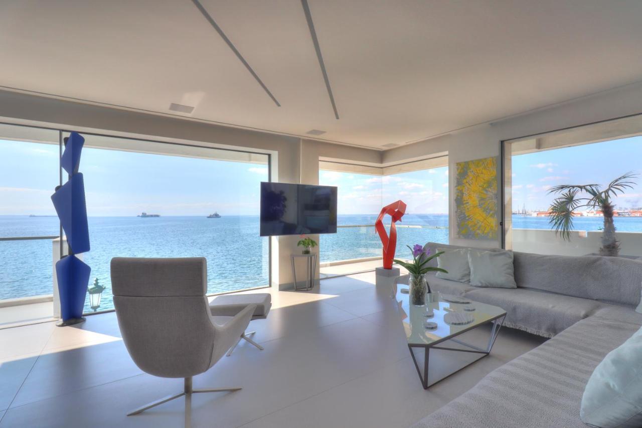 Infinity Sea View Apartment Salonicco Esterno foto